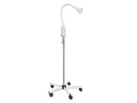 Lampe halogene simplex - sur socle a roulettes 230v