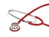 Stethoscope trad tete double - y rouge