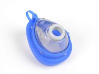 Masque facial ambu n.3/4 - adulte petit bleu